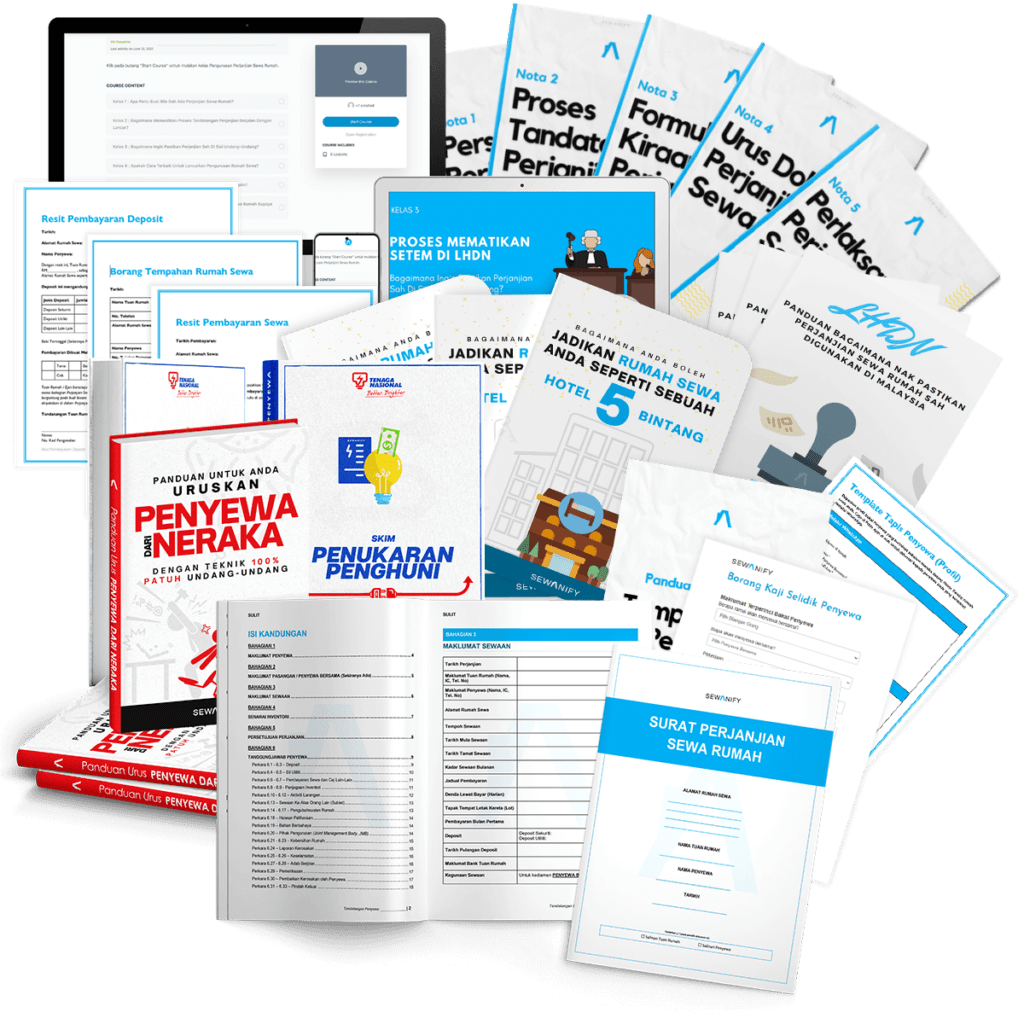 Contoh Surat Perjanjian Sewa Rumah Sewanify - pakej kontrak sewa