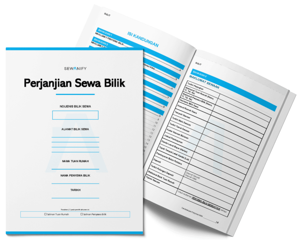 Surat Perjanjian Sewa Bilik Surat Sewanify 