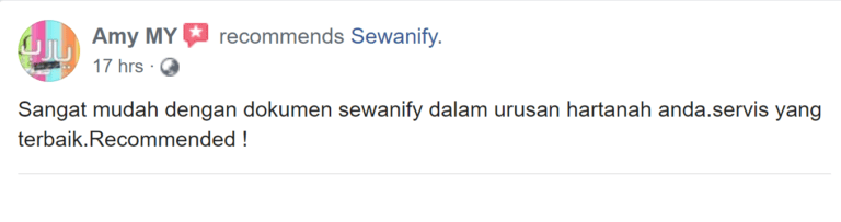 Contoh Surat Perjanjian Sewa Rumah Sewanify - testimoni 7