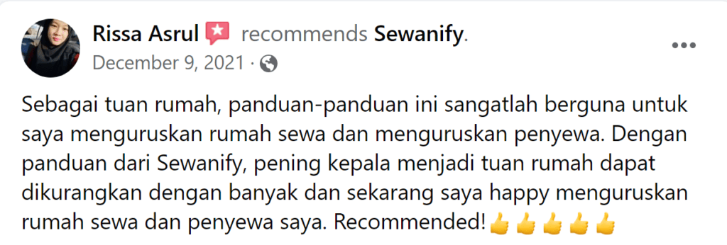 Contoh Surat Perjanjian Sewa Rumah Sewanify - 5